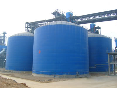 曲沃水泥钢板库改造